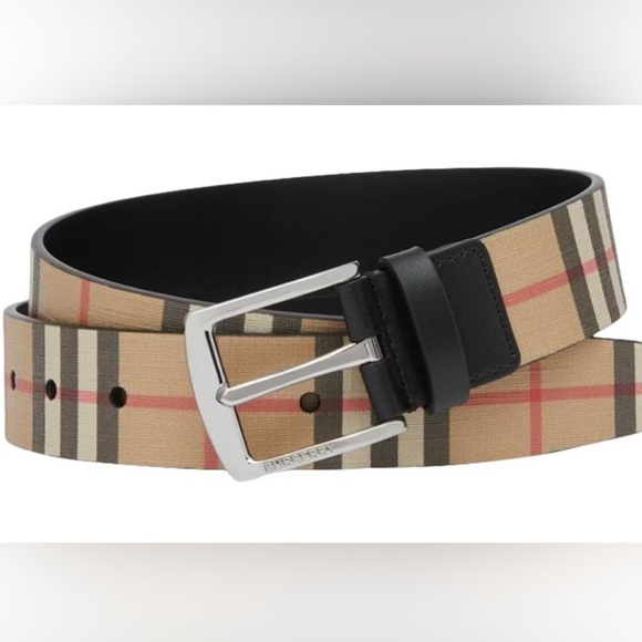 Burberry Check Belt - Picture 2 of 12